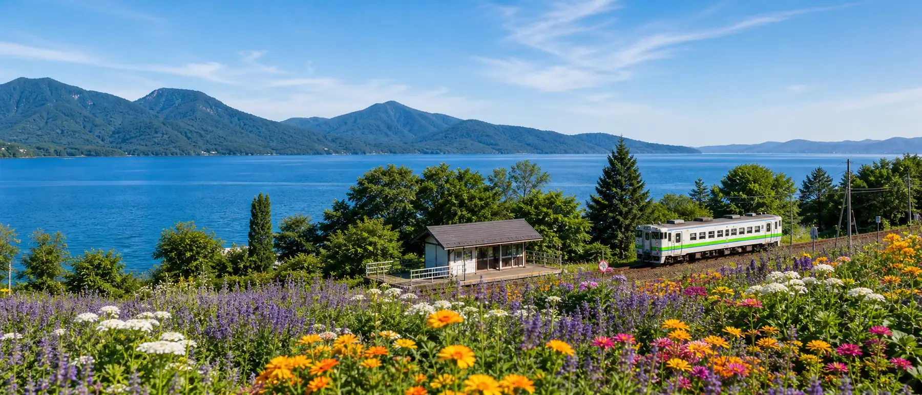 北海道夏季無車旅行