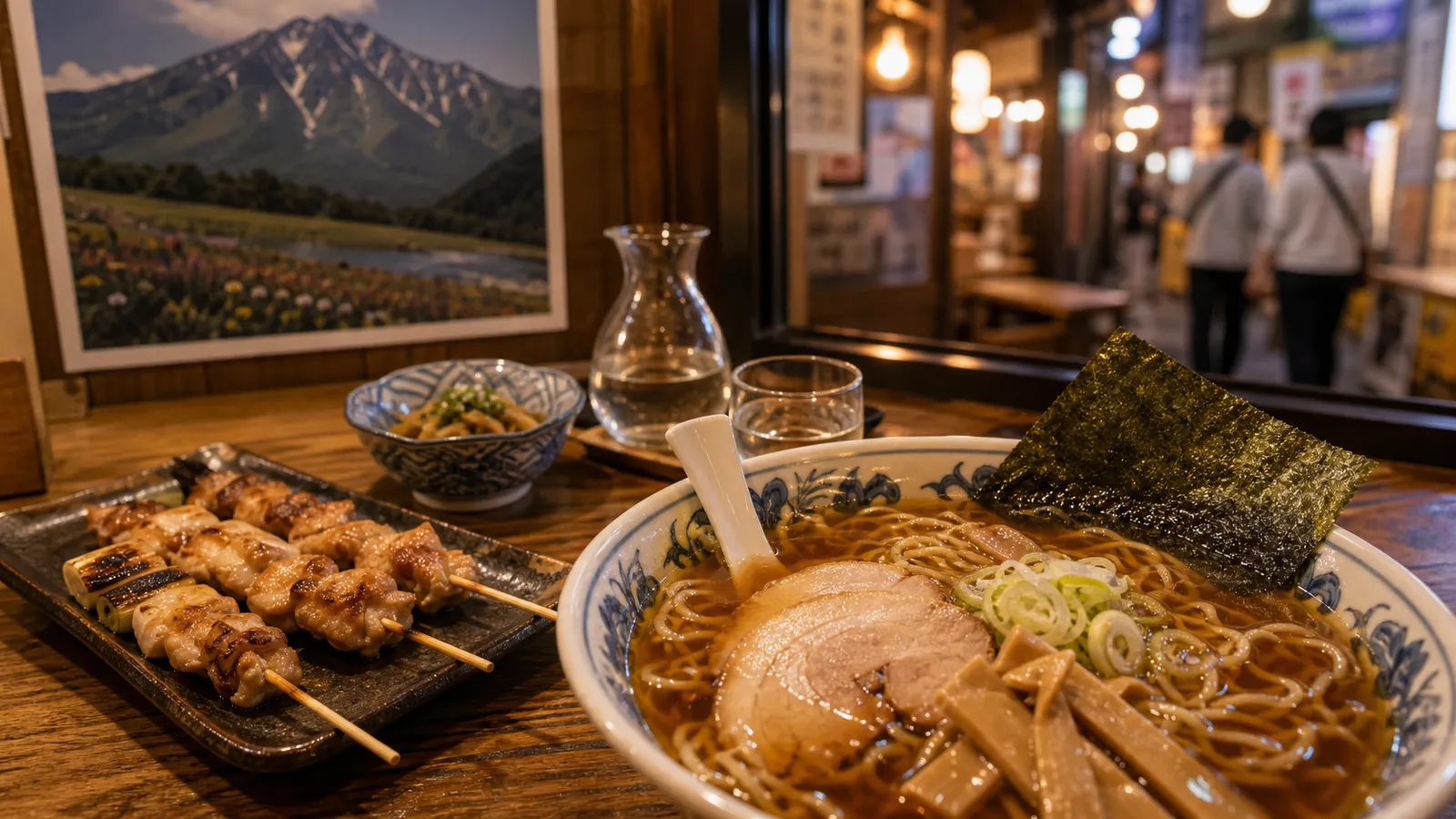 美食(旭川大雪山層雲峡)