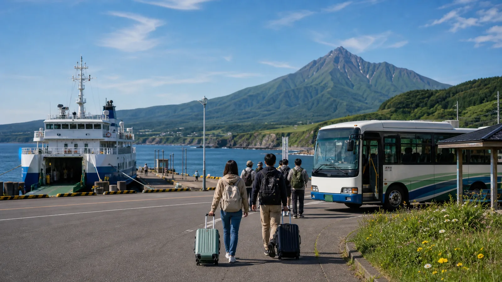 道北・離島(稚内・利尻・礼文)無車動線
