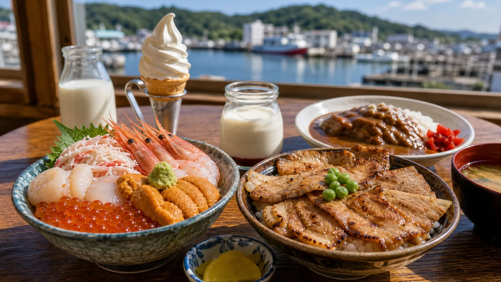 道東美食・無車版(夏季8–9月)