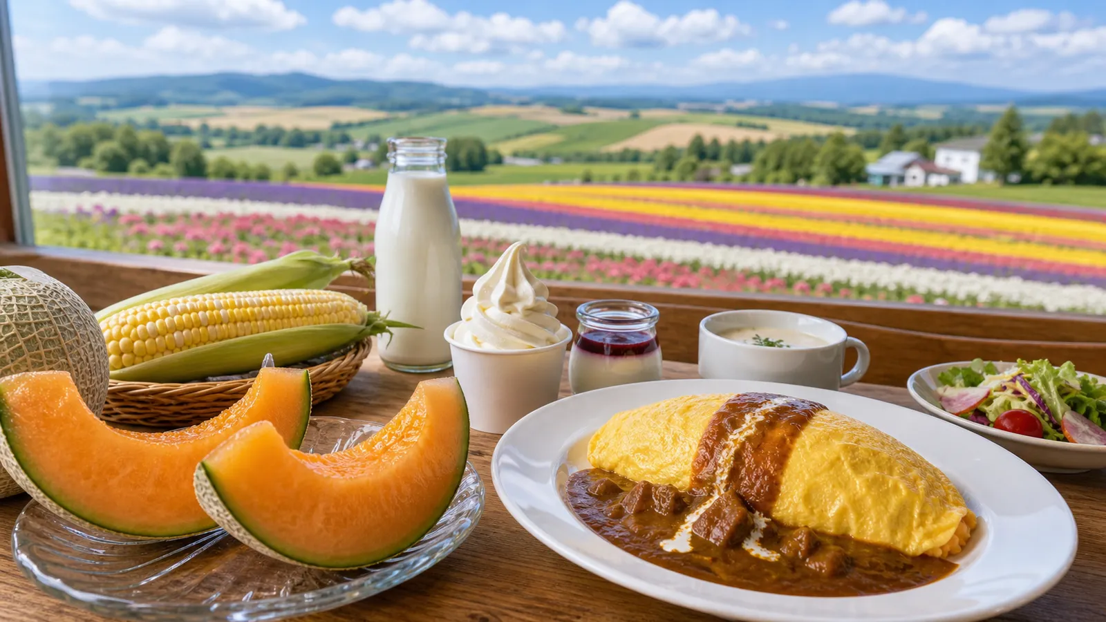 美食(富良野・美瑛)