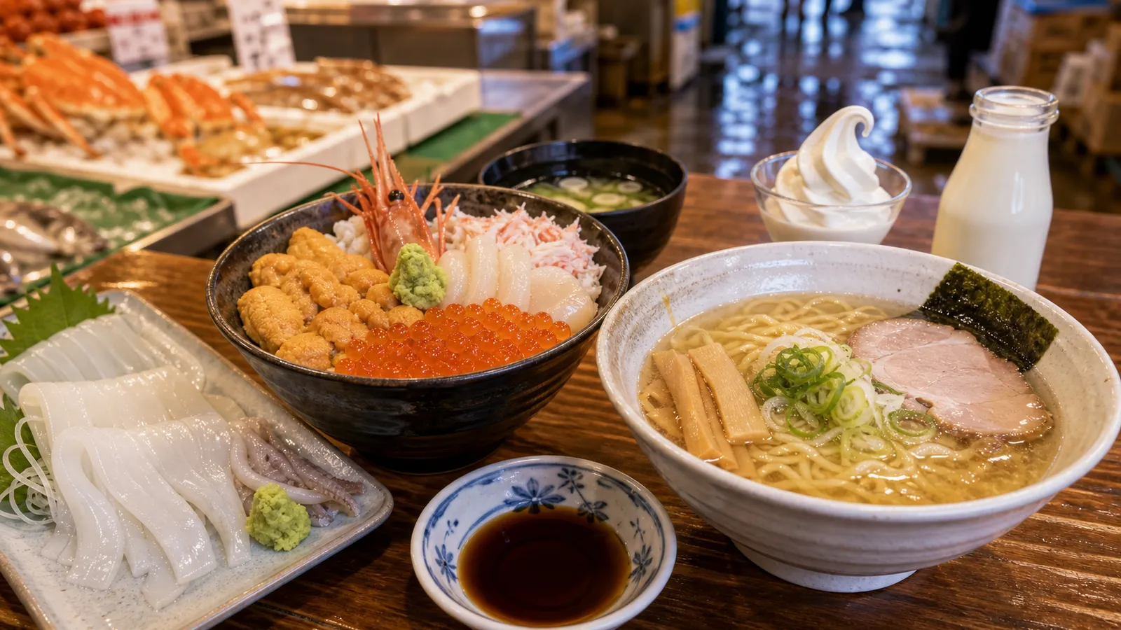 道南・函館圈 美食(無車・夏季8-9月)