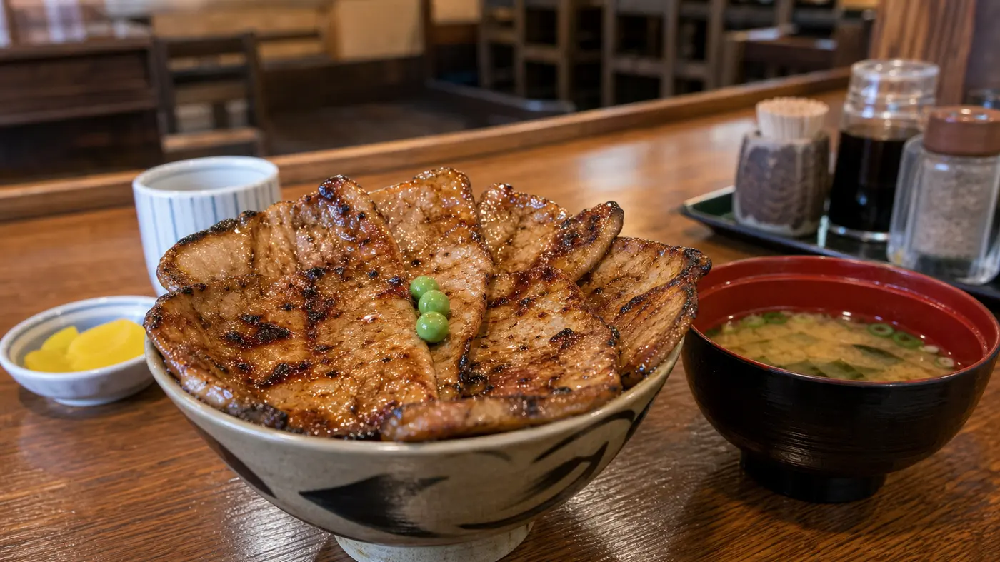 ぶた丼のとん田