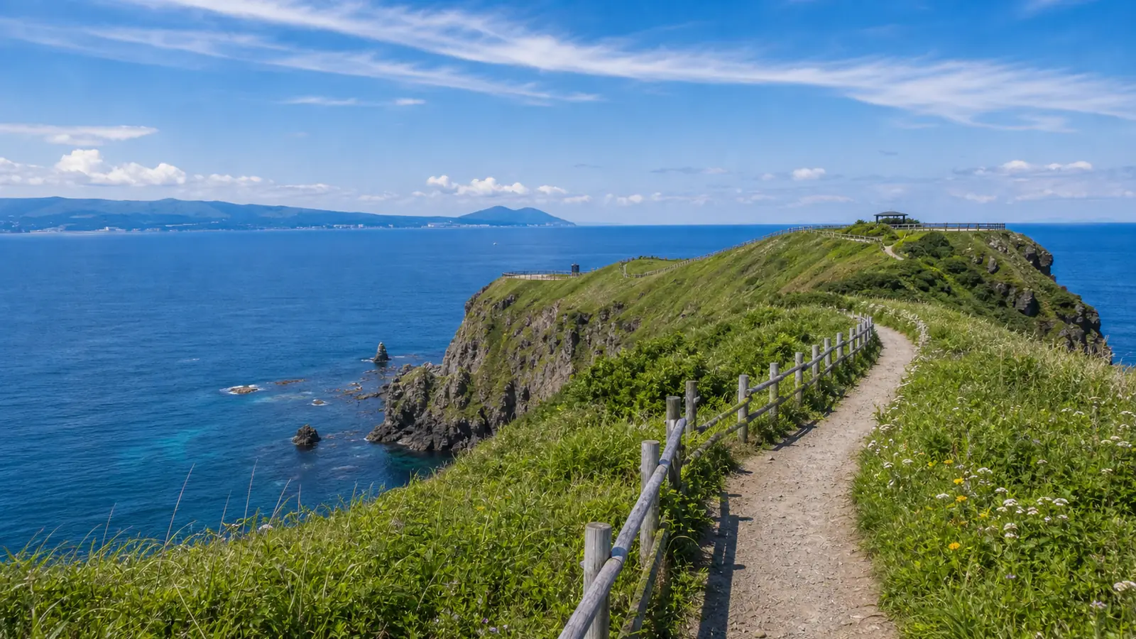 谷地頭・立待岬一帶(在地山腳散步)