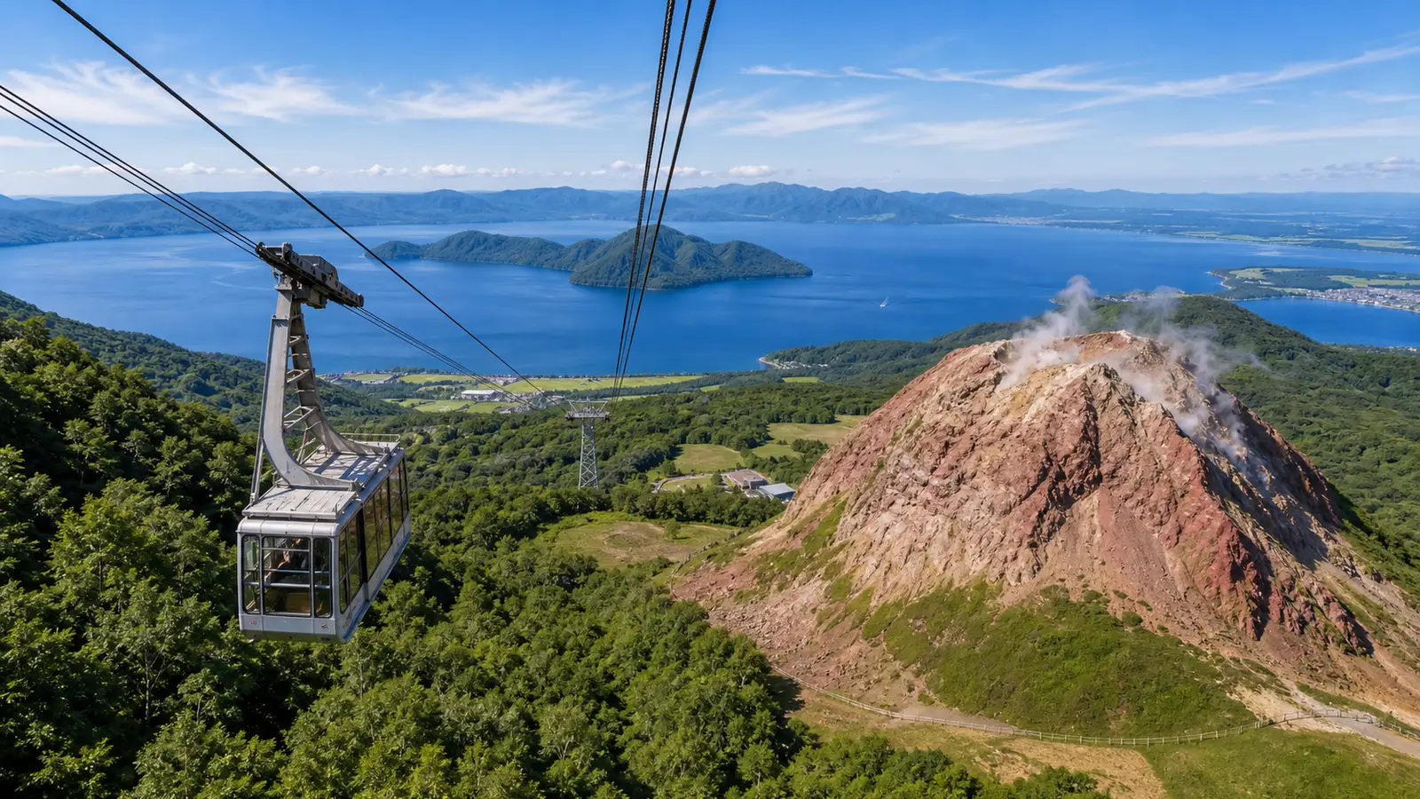 有珠山纜車・昭和新山