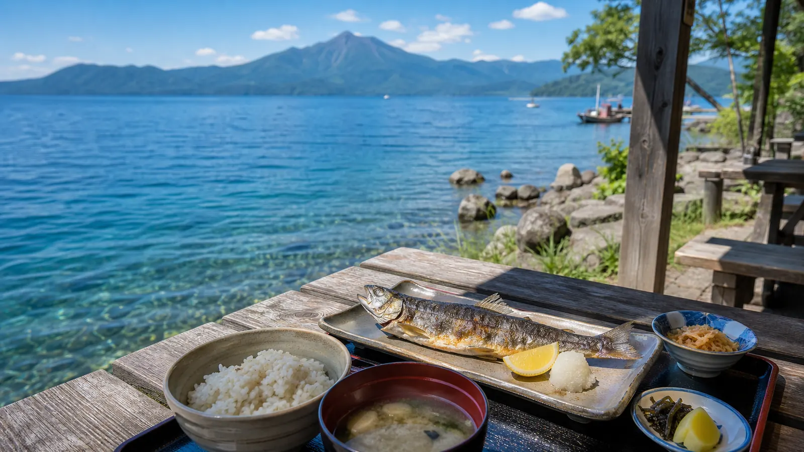 支笏湖チップ 漁師食堂