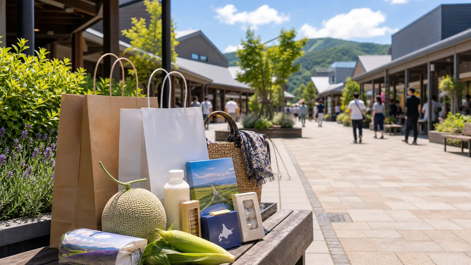 北海道 Outlet ＋ 購物季優惠日曆（無車版）